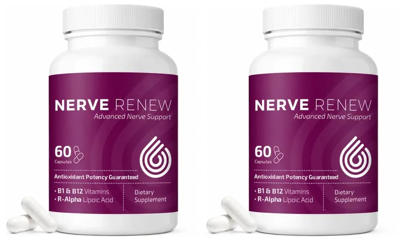 Doplněk pro pokročilou podporu nervů Nerve Renew – přirozená úleva při nervových potížích s kyselinou R-alfa lipoovou a komplexem vitamínu B