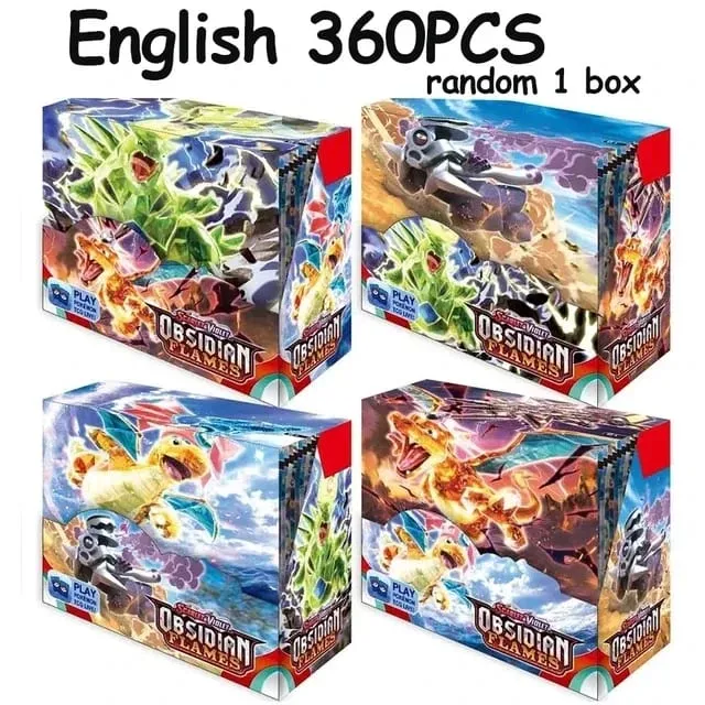 Pokémon PRISMATIC EVOLUTIONS SURGING SPARKS SCARLET&VIOLE 151 Booster Display Box Pokémon Booster Cards Játékkártyák