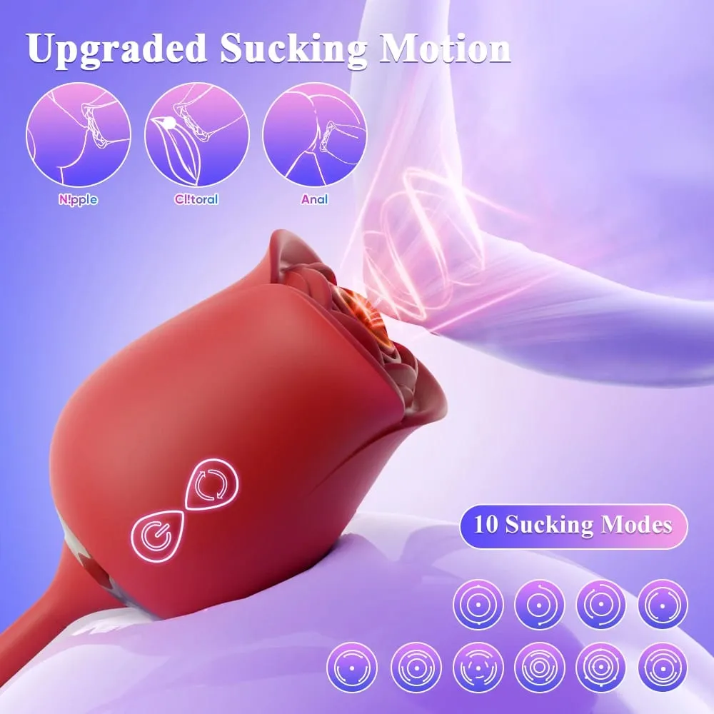 Clit Sucker Vibrator for Women Sucking Clitoris Stimulator with Thrusting Egg Female Masturbation Adult Goods Sex Toy for Women — image 3
