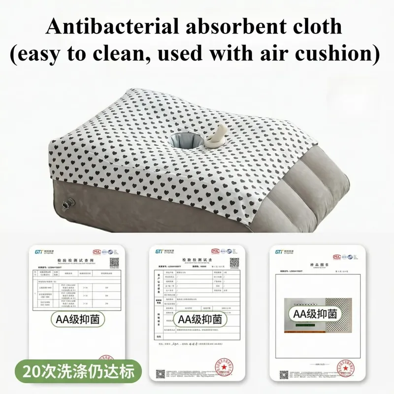 Simulated dildo soft meat electric silicone fake penis fake cow cow sex toy inflatable multi posture air cushion liberates hands
