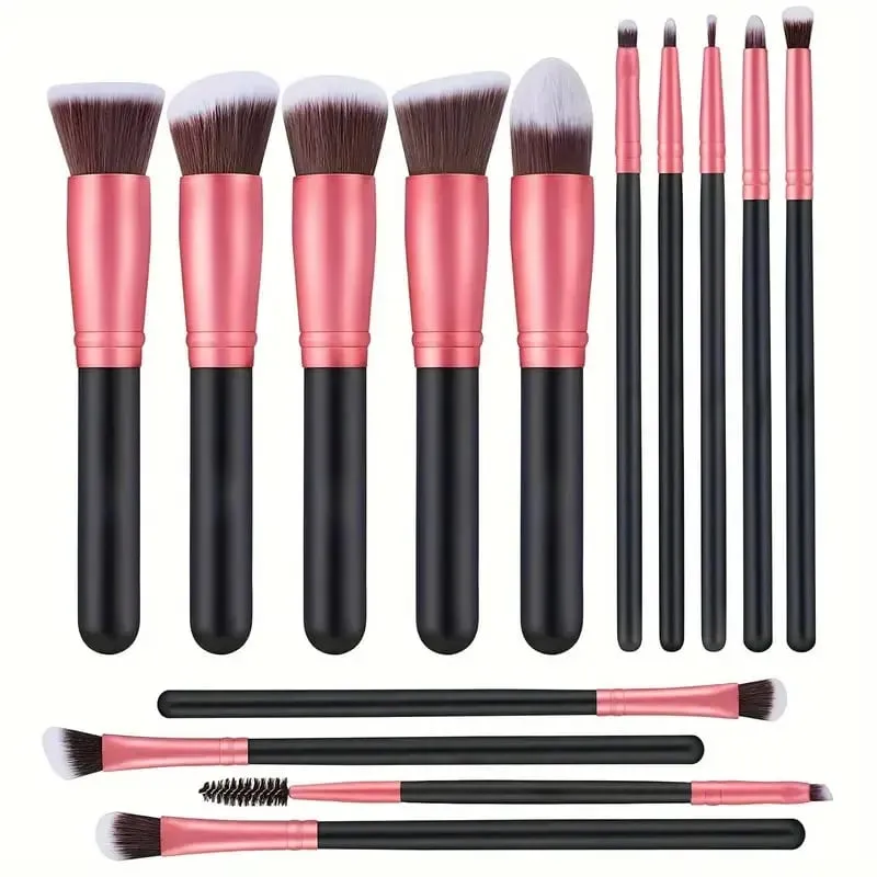 Professional Makeup Brushes Set 14/16Pcs Soft Fluffy Contour Sculpting Brush Powder Blush Blending Cosmetic Face Beauty Tools
