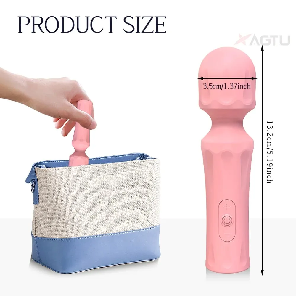 Powerful AV Magic Wand Dildo Vibrator for Women Nipple Clitoris G spot Vagina Stimulator Vibration Massager Adult Sex Toys 18