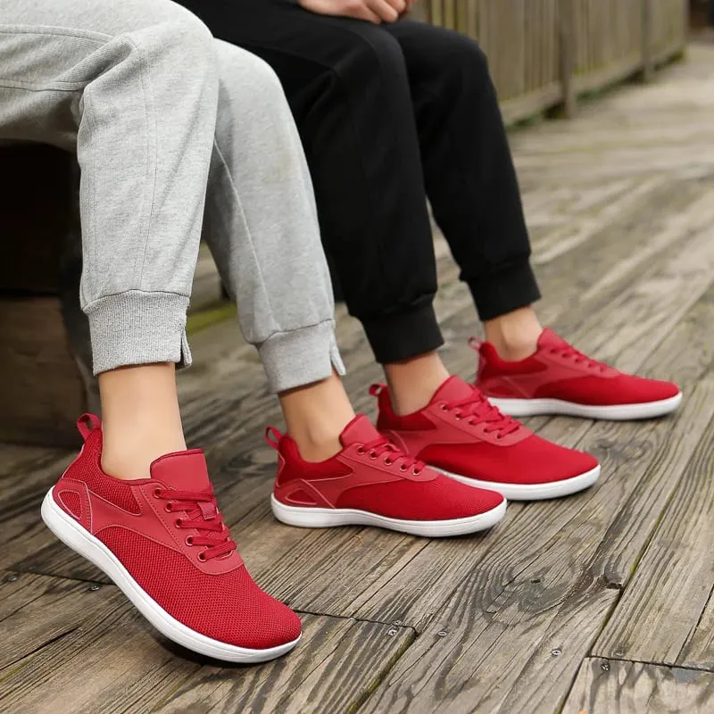 Men's and Women Wide Barefoot Shoes New 2025 Large Size 36-47 Outdoor Gym Training Slow Running Walking Leisure Sports Shoes