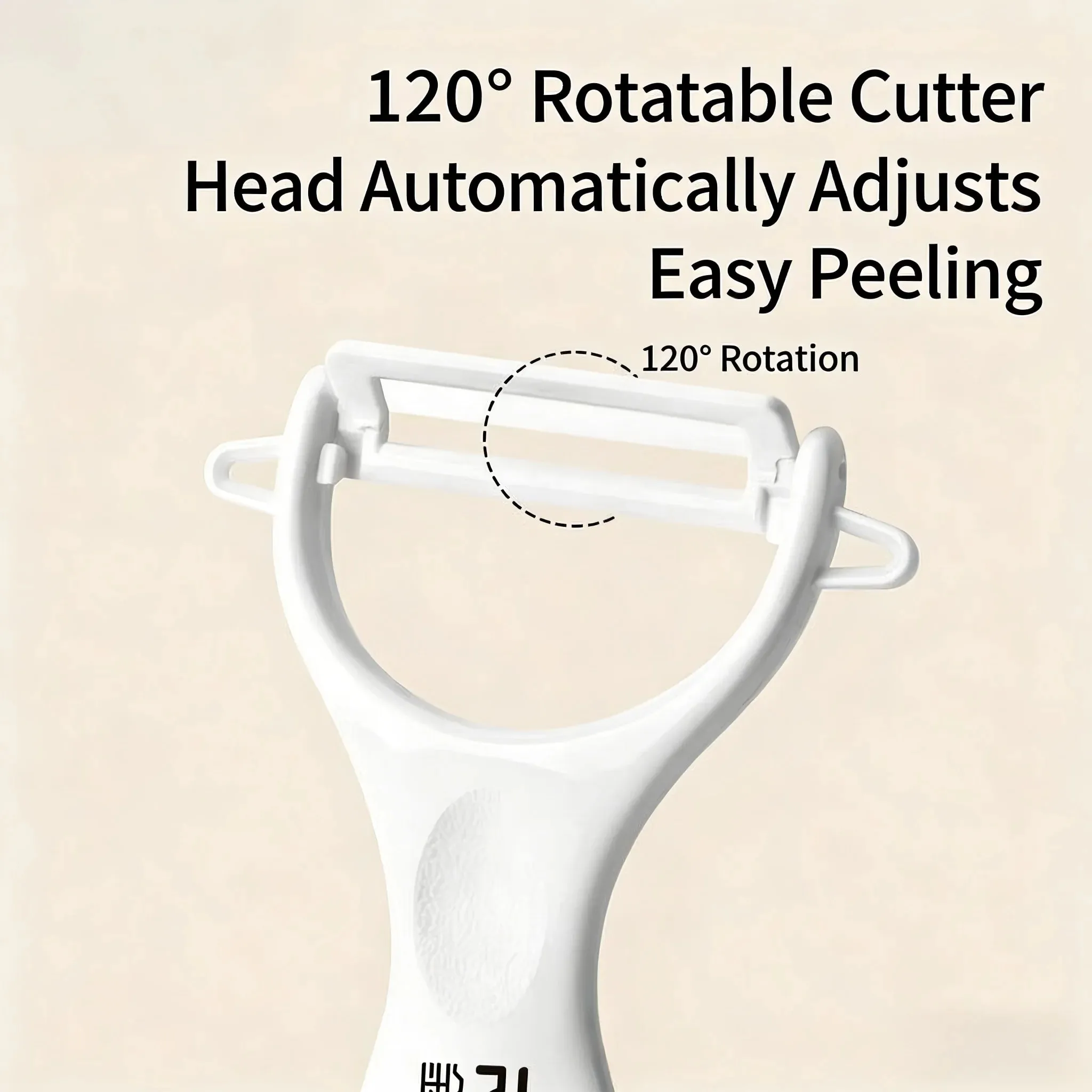 Ceramic Vegetable Peeler Household Kitchen Gadgets Multi-functional Peeler for Potatoes Carrots Cucumbers and Fruits