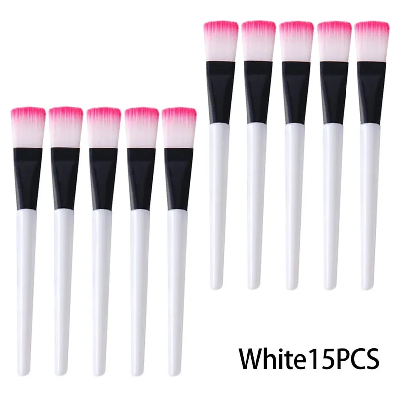 10PCS Facial Fan Mask Brushes Face Mask Applicator Tool Makeup Brushes For Esthetician Women DIY Facial Mask Cosmetic Tools