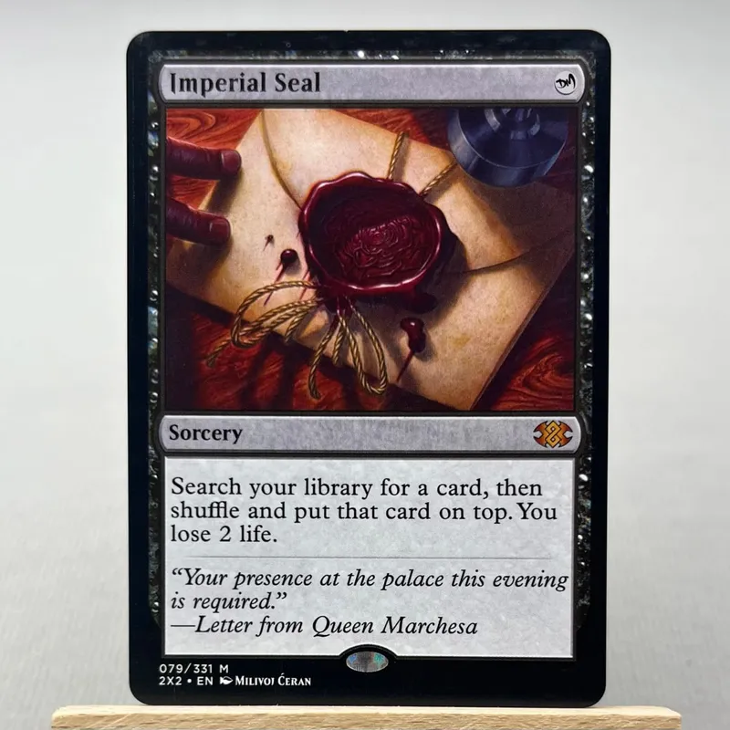 AFR 2X2 KHM HOLO9-002 Tcg Proxy Cards Smothering Tithe Bloom Tender City of Brass Damnation City of Brass City of Brass