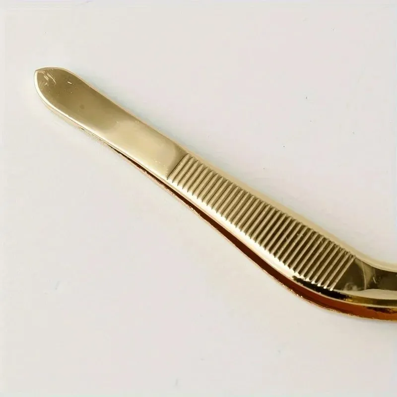 Stainless Steel Offset Cooking Tweezers for Food Plating and Pastry Decoration-Christmas & Halloween Kitchen and Restaurant Tool