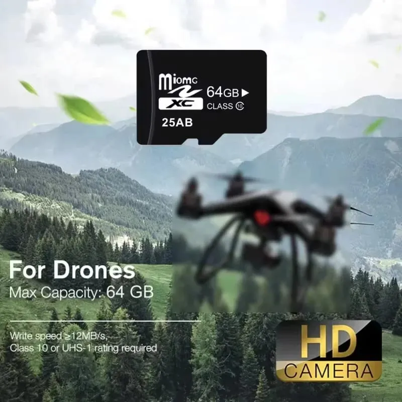 1/5PCS 10 Categories High-speed Memory card 4/8/16/32/64/128GB sd card Mini TF card is used to monitor the drone tachograph