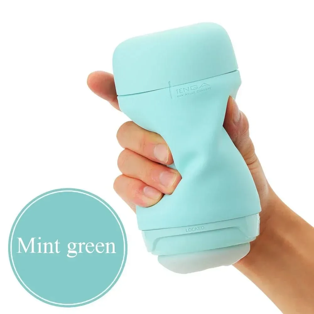 Puffy Cup Soft Masturbator for Male Realistic Vagina Pussy Sex Pocket Oral Vaginal Reusable Massager Original Adult Games