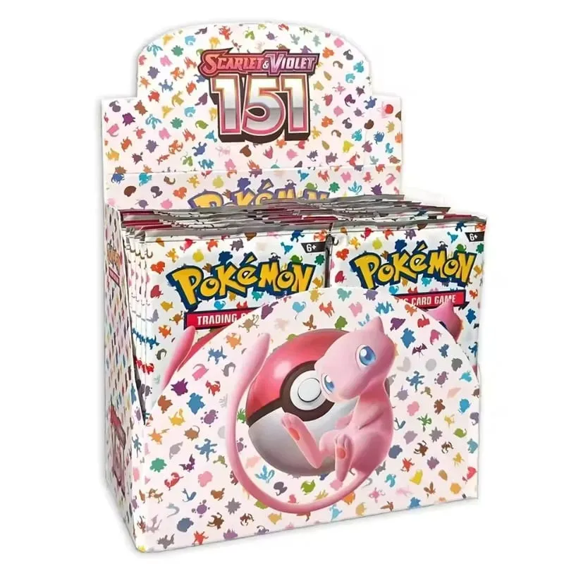2026 New Pokémon Cards Chaos Rising Booster Box 36 Packs 360 Cards English TCG Collectible Trading Card Game Toys for Kids Gift