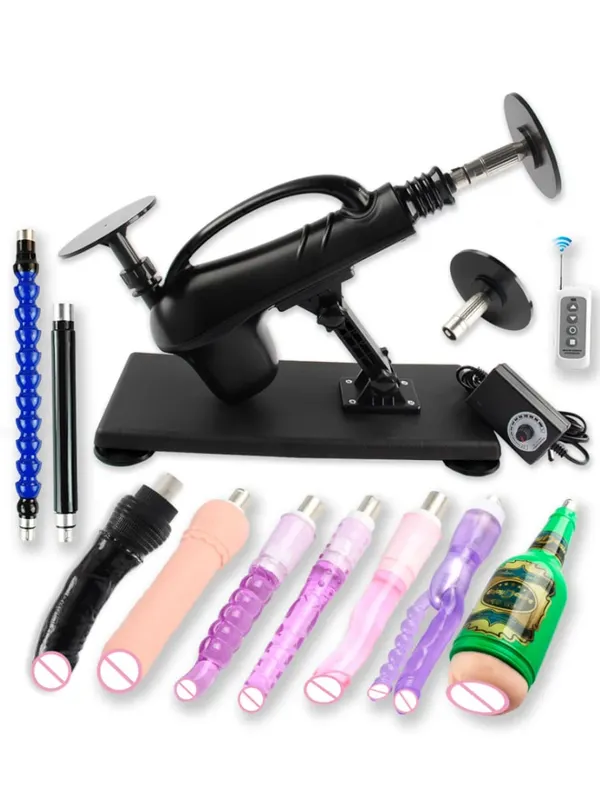 New 3XLR Sex Machine for Woman Adjustable Masturbating Pumping SexTooys for Men Adult Toys Upgrade Vibrator Dildo