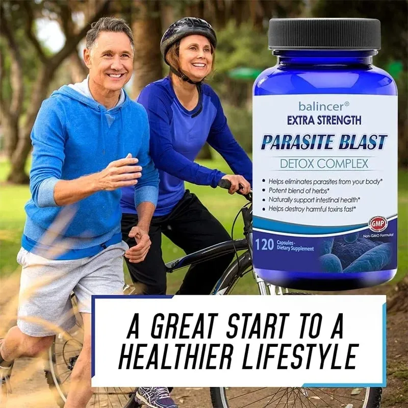 Parasit Detox Body Cleansing Complex med tranbärszink och vitlöksstöd Rengörande tarmhälsa Förbättra immunitetstillskott