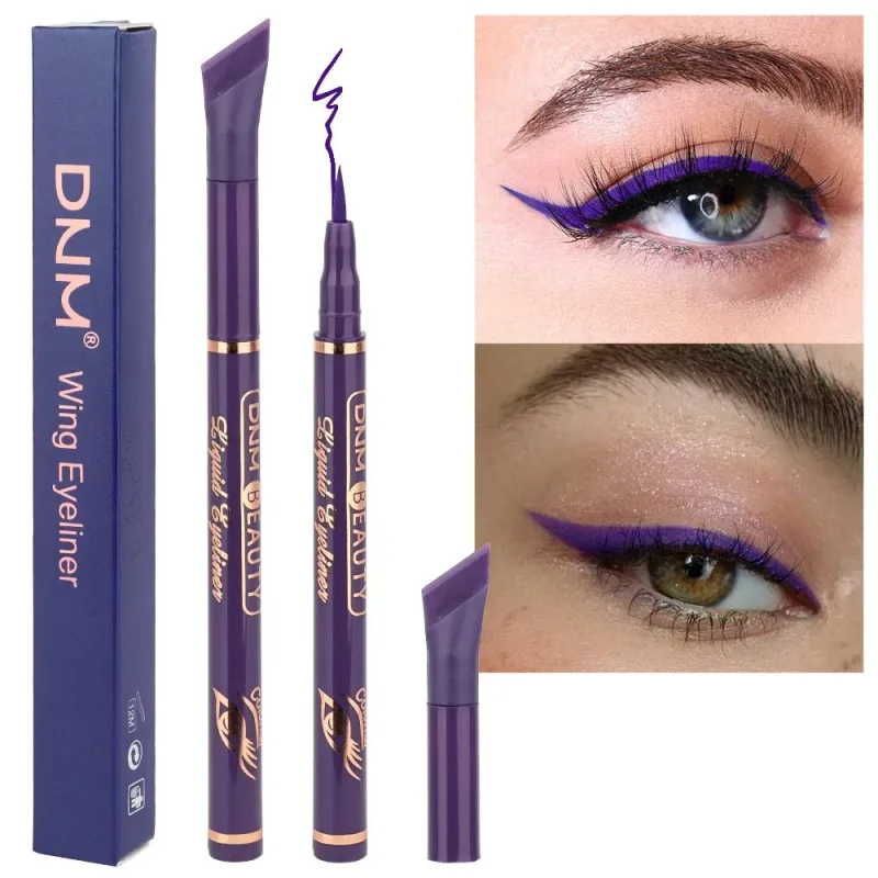 Waterproof Colored Eyeliner Quickly Drying Long-lasting Eye Makeup Pen Easy To Apply Smooth Ultra-thin Eye Liner Pencil