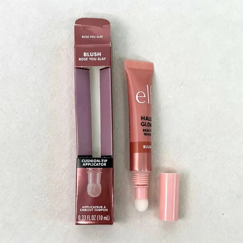 ELF Lip Gloss Natural Shine&Blush Liquid Waterproof and Sweat-Resistant Easy to Smudge Lightweight and Long-Lasting Makeup