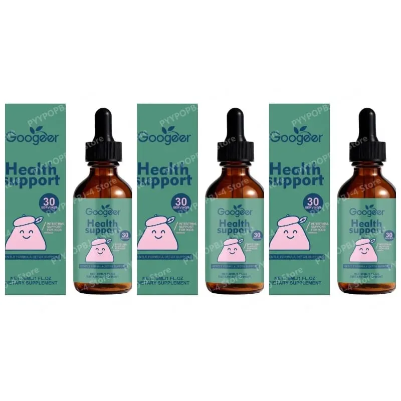 Googeer Kids Gut Health Drops Zeolite Vitamin B12 300mcg Methylcobalamin D3 Gentle Detox Immune Support 30 Servings 30ml