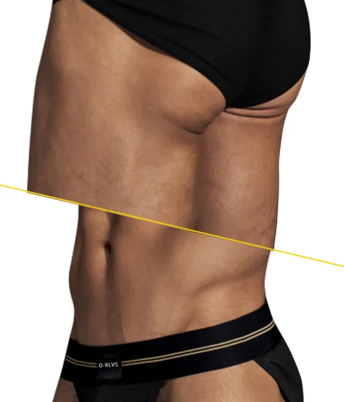 Mga Brief Panlalaking Seamless Hip Design Mens Underwaer Super Large Wide 5cm Elastic Band Independent Codpiece Boy Short Pants