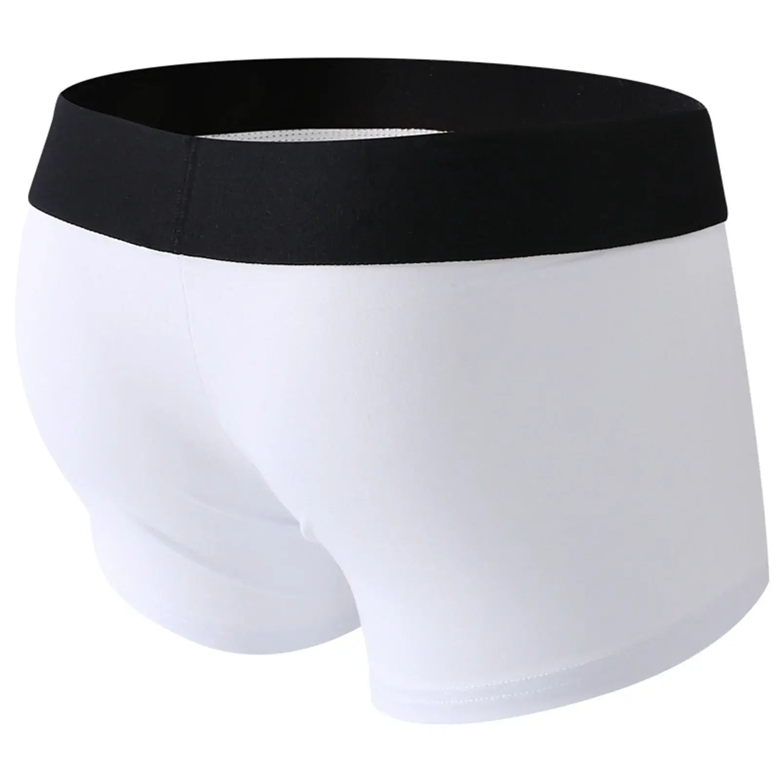 Panlalaking Cotton Underwear Soft Open Pouch Hole Boxer Shorts Cock Ring Silicone Ring Sexy Boxer Briefs Erotikong Panty Trunks Stretchy