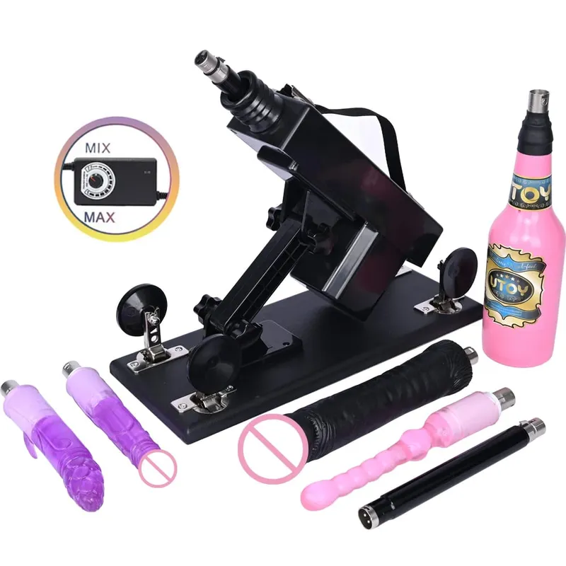 Mga Sikat na Sex Machine para sa Babae na Nag-masturbate Pumping Sex Gun Adjustable Speed ​​Love Machine para sa mga Babae，Mga Laruang Pang-Sex