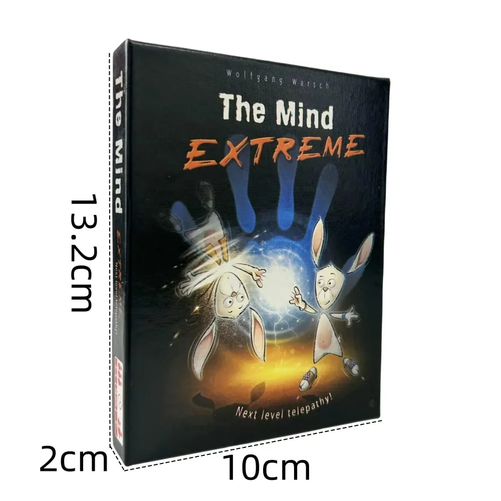 1/3/5/10 PCS The Mind Extreme Card Game Party Puzzle Board Game Team Experience Interactive Game Deck Wholesale