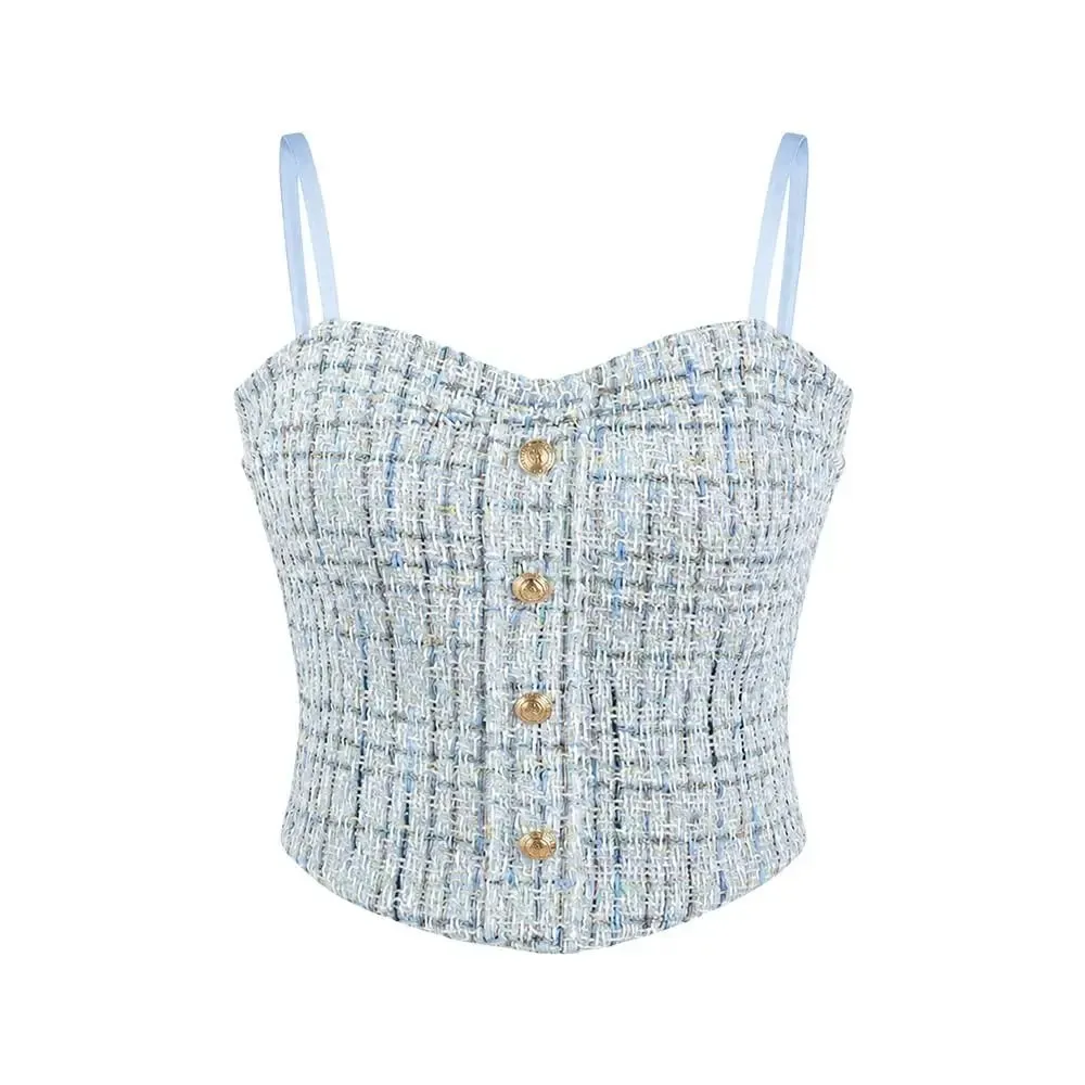 Casual Elegant Summer Tank Tops Slim Underwear Cami Top Shirt Sleeveless Chest Halter Vest Corset for Women