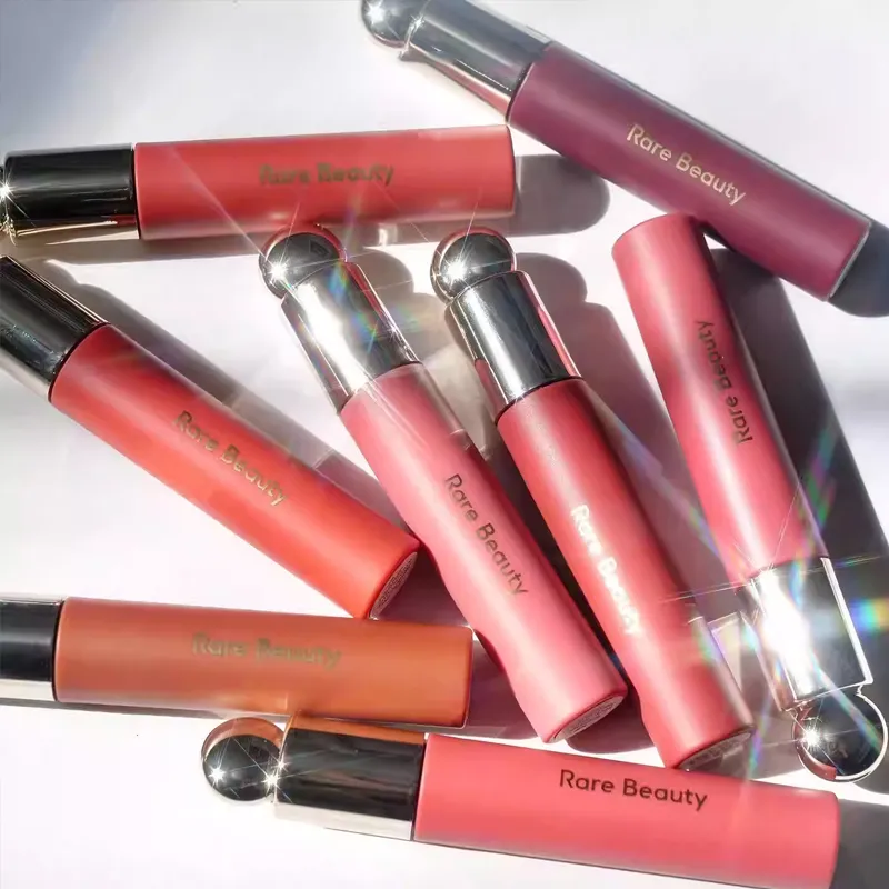 Rare Beauty 7-Colors New Lip Oil LIPSTICK Lip Glaze på lager Lugn/ärlighet/undrar Slät Inte klibbig Vattentät Lätt att applicera