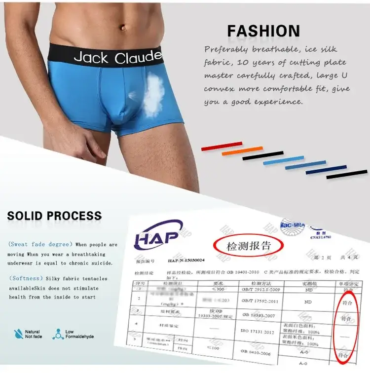 Brand Mens Underwear Boxers Lalaki Panties Panloob Lalaki Masikip Malambot na Panloob Boxer Para sa Mens Shorts Lalaki Boxershorts Hombres Gay