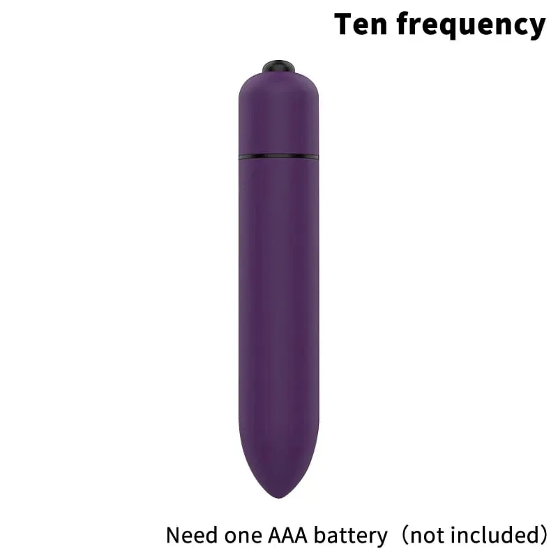 Mini Bullet Vibrator Mga Sex Toys Mga Sexy na Laruan Mga Sekswal na Laruan Para sa Babae Mga Pang-adultong Laruang Vibrator - 1/10 Frequency (Walang Baterya)