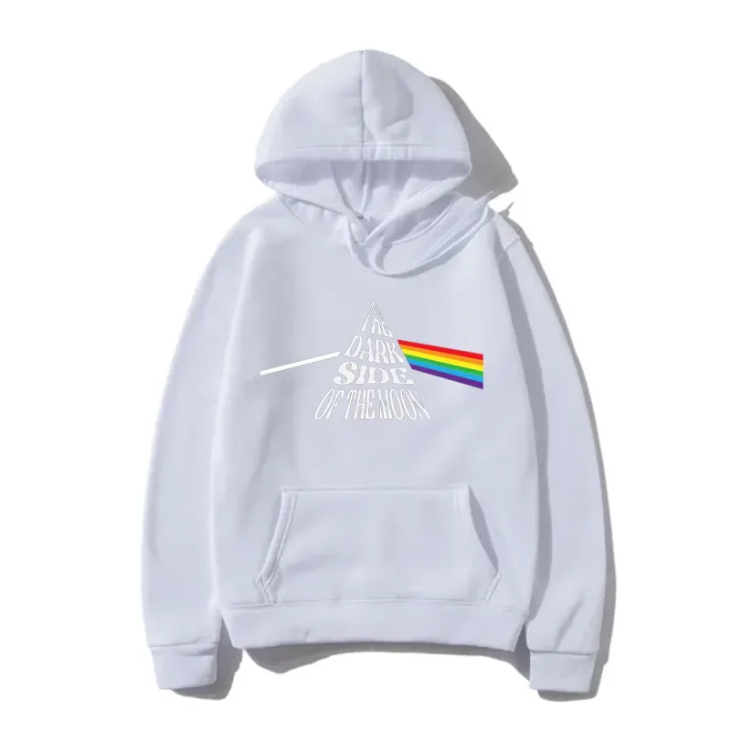 Őszi téli kapucnis Rock Band rózsaszín pulóverek Floyds Vintage hosszú ujjú polár pulóver pulóver sudaderas estilo barát