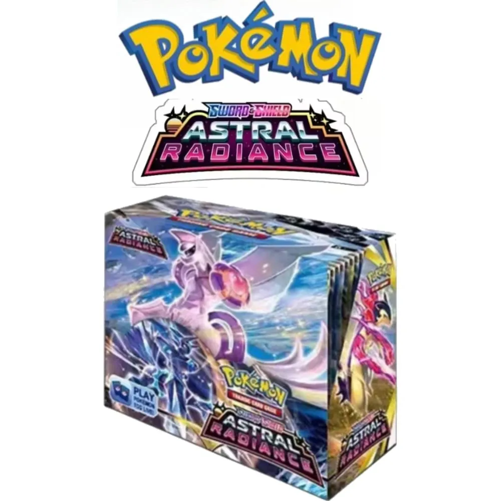 Pokémon TCG Sword & Shield Booster Box 360Pcs English Collectible Trading Cards Set Regalo ng Laruang Larong Anime para sa Mga Tagahanga ng Koleksyon ng Bata