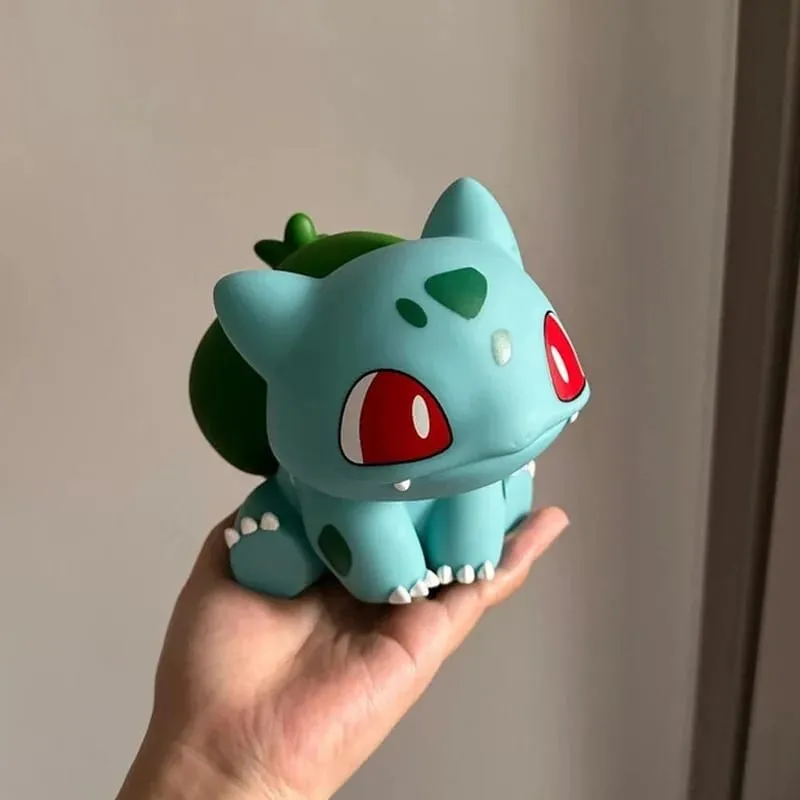 Pokemon Bulbasaur Cute Cartoon Collectible Figure Model Living Room Entrance Desktop Ornament Decor Birthday Gift For Anime Fans