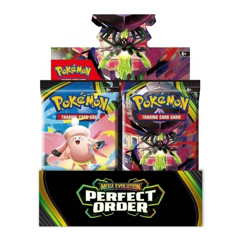 360Pcs/Set Pokemon Card MEGA EVOLUTION Chaos Rising Prismatic Evolutions Black Bolt English Booster Battle Transaction Card