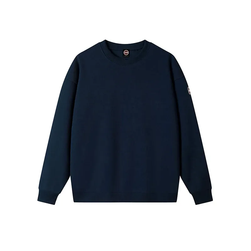 2026 Autumn Winter High Quality O-Neck Sweatshirts Cotton Silicone logo Casual Hoodies Men Long Sleeve Women Tracksuit Tops