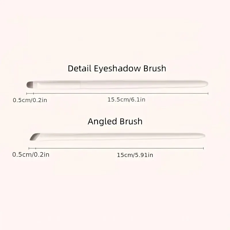 5-Piece Eye Makeup Brush Set Perfect Travel Companion and Gift for Friends Girlfriends and Wives