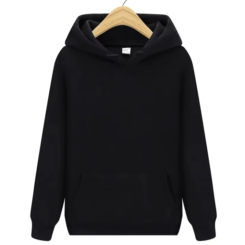 New Fashion Men's Women's Hoodies Spring Autumn Winter Casual Hoodies Sweatshirts Men Tops Solid Color Hoodie Sweatshirt Male