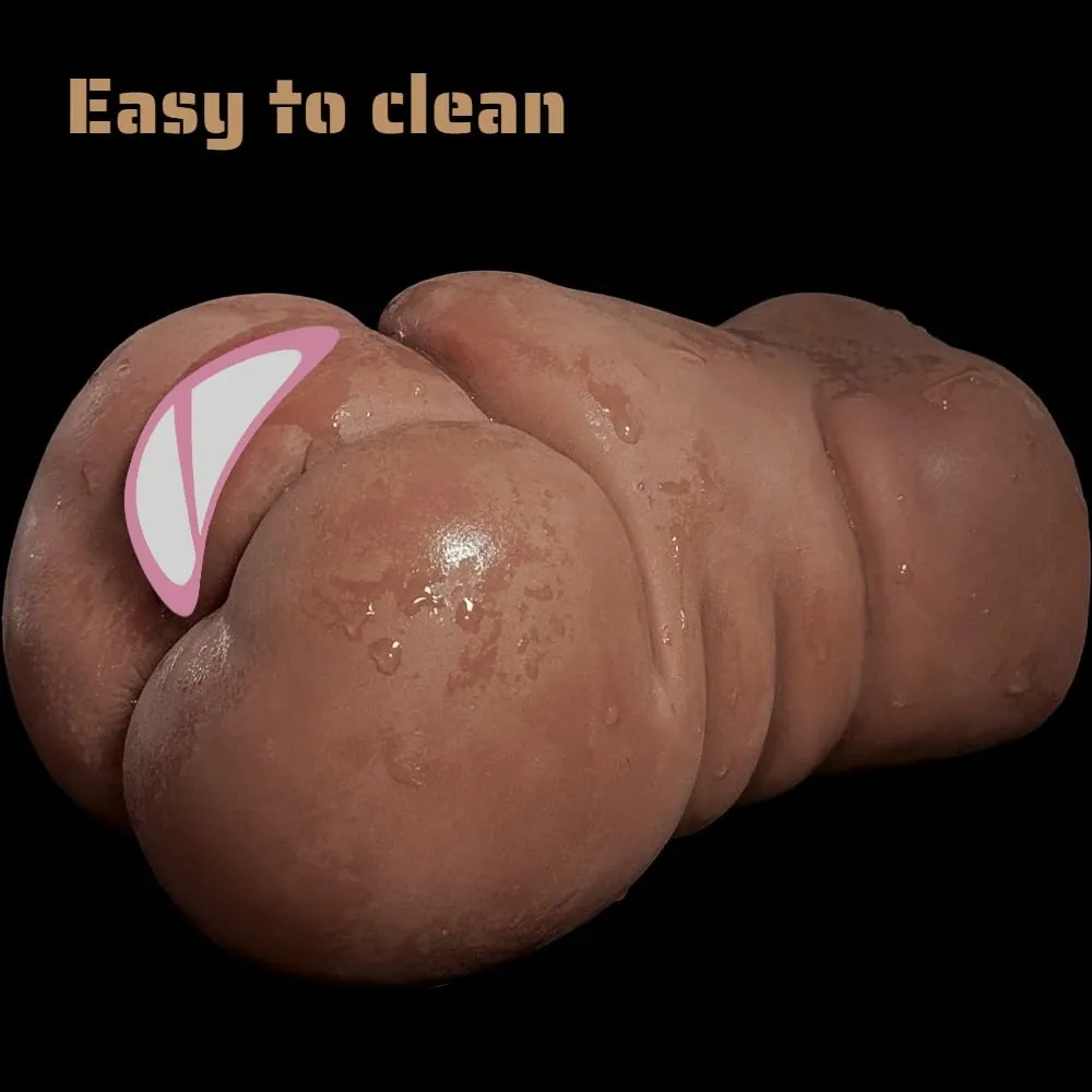 Male Masturbator Pocket Pussy Realistic Vagina Artificial Vaginal Stroker Soft Silicone Adult Sex Toys for Men Erotic Pleasure