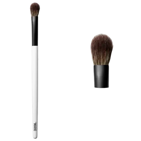 Dual Ended F4 Powder F1 Blush Contour F2 Makeup Brushes with Box Soft Mario Foundation Brush Professional Face Cosmetic Tool