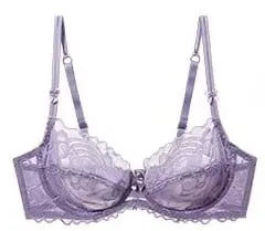 Women's Lace Bra Set Sexy Summer Lingerie French Style Seamless Bralette Oversized Petite Pure White Underwear Set S-XL YUQI