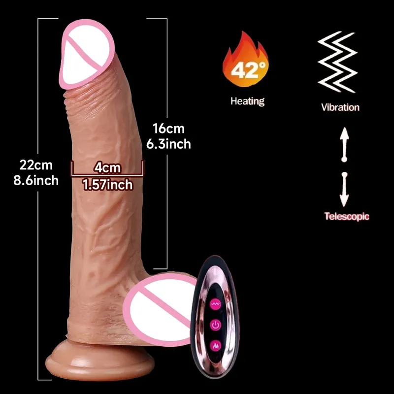 Realistisk Dildoer Vibration For Kvinder Onani Anal Plug Penetration Anal Thrusting Penis Dildo Vibrator Sexet Voksen Sexlegetøj