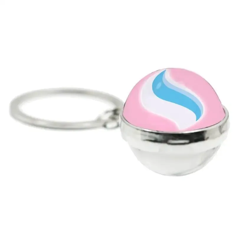 Pokémon Mega Stone Keychain Anime Peripheral Creativity Exquisite Versatile Trend Spherical Keychain Cartoon Gift Accessories