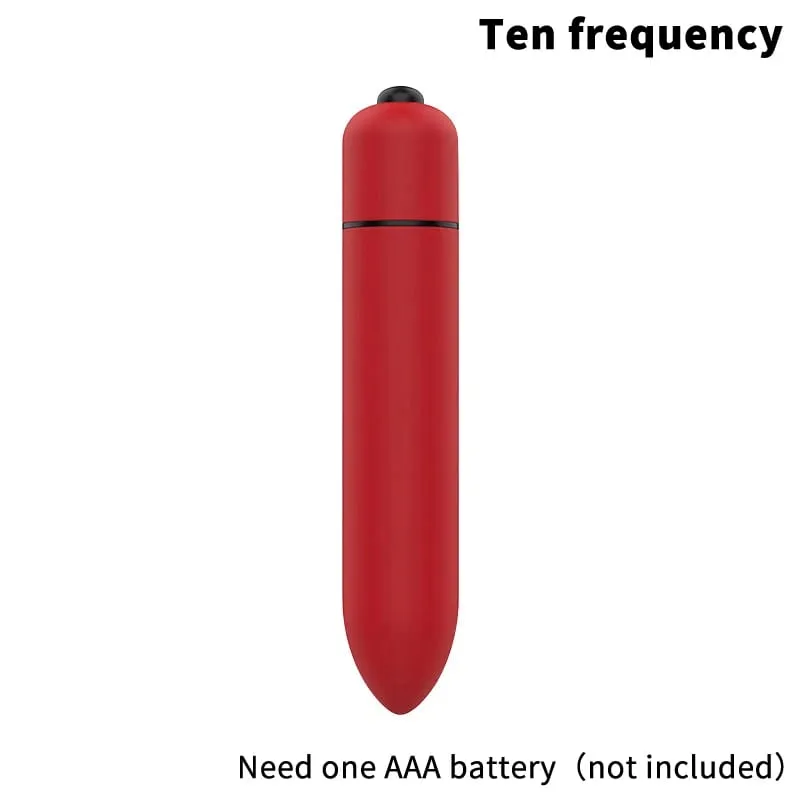 Mini Bullet Vibrator Mga Sex Toys Mga Sexy na Laruan Mga Sekswal na Laruan Para sa Babae Mga Pang-adultong Laruang Vibrator - 1/10 Frequency (Walang Baterya)