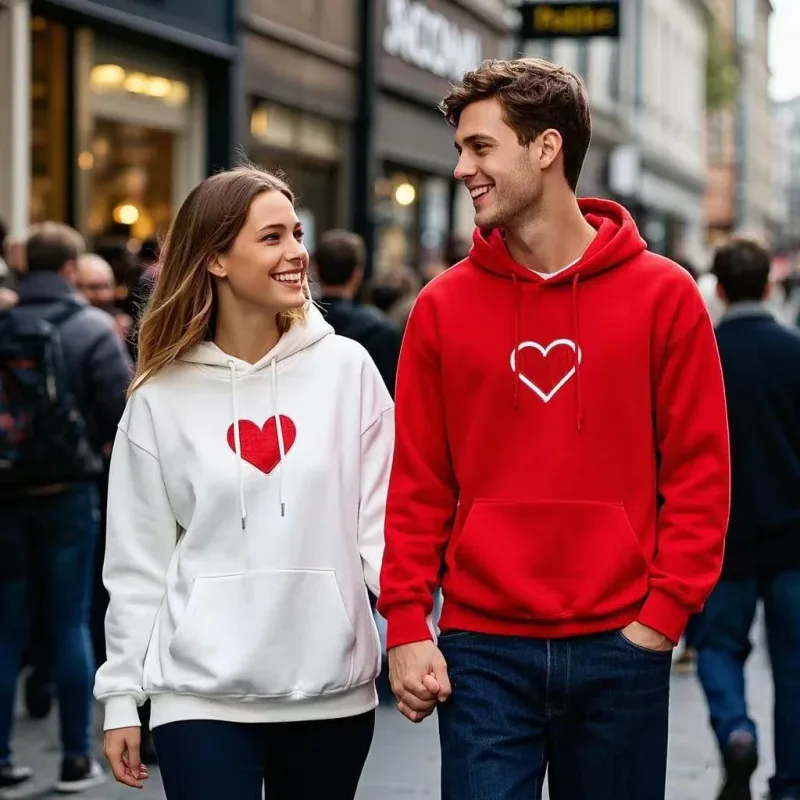 Customized Your Brand Logo DIY Design 600GSM Mens Hoodies High-quality Women Sweatshirt Solid Color Cotton Loose Streetwear