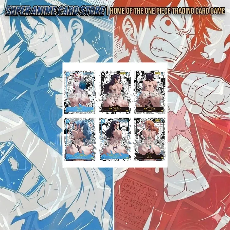 Diy Japanese Anime Opcg One Piece Card Set Yamato Nami Boa Hancock Nico Robin Carrot Perona Shirahoshi Uta Collectible Cards