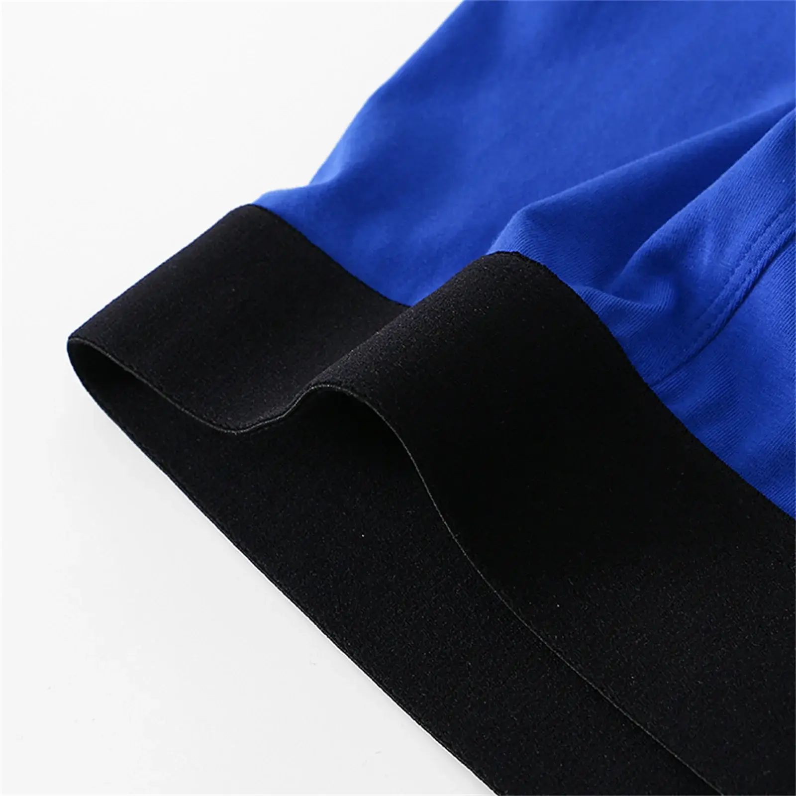 남자 복서 전면 구멍 주머니 속옷 실리콘 Cockring 섹시한 Boxershorts 넓은 허리띠 코튼 속옷 속이 빈 란제리