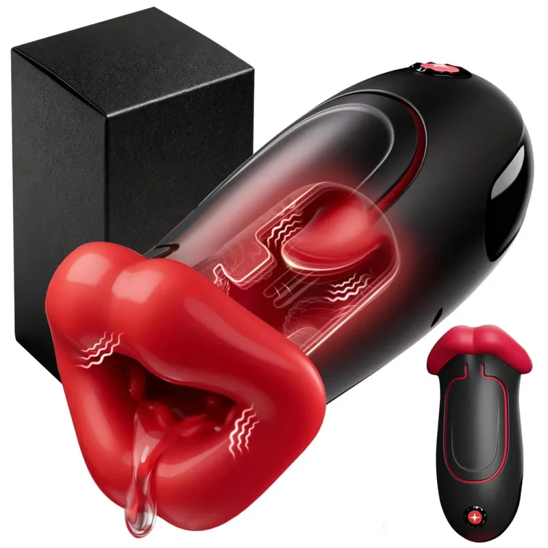 APP Control Male Masturbator 360° Wrapped Deep Throat Mouth Blowjob Vibrator Penis Pump 9 Frequency Vibration Sex Toys for Men