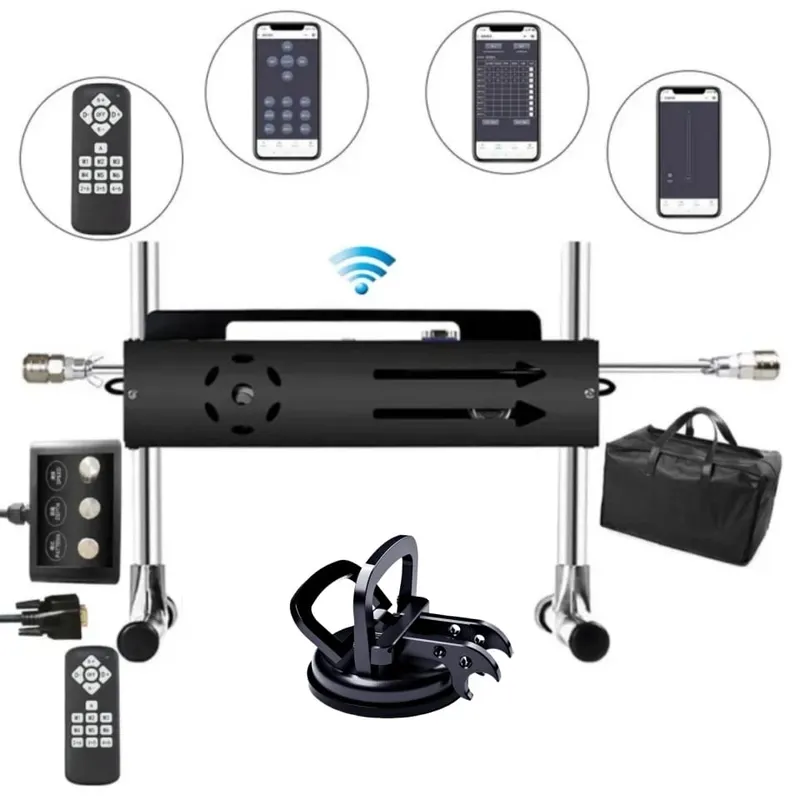 200W Turbo Gear Powerful Sex Machine F21S 1-15cm Telescopic Length Love Machine with Dildo for Adults Masturbation