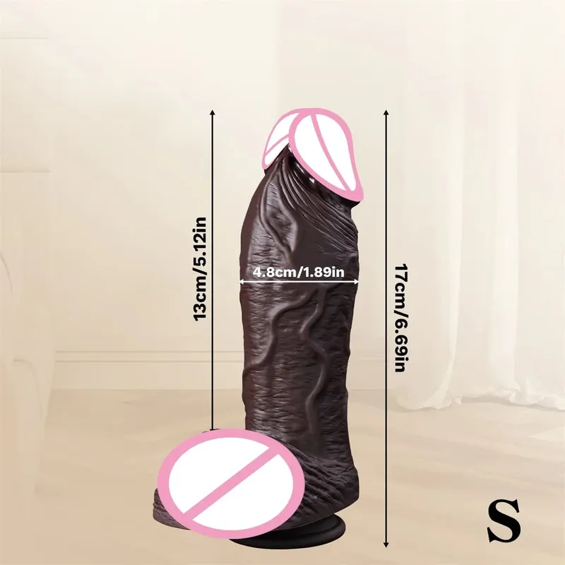 Super Makapal Makatotohanang Balat Dildos para sa Anal Napakalaking Sex Toys Silicone Woman Vagina Adult Masturbator Cock Bakla Malaking Dick Butt plug 18+