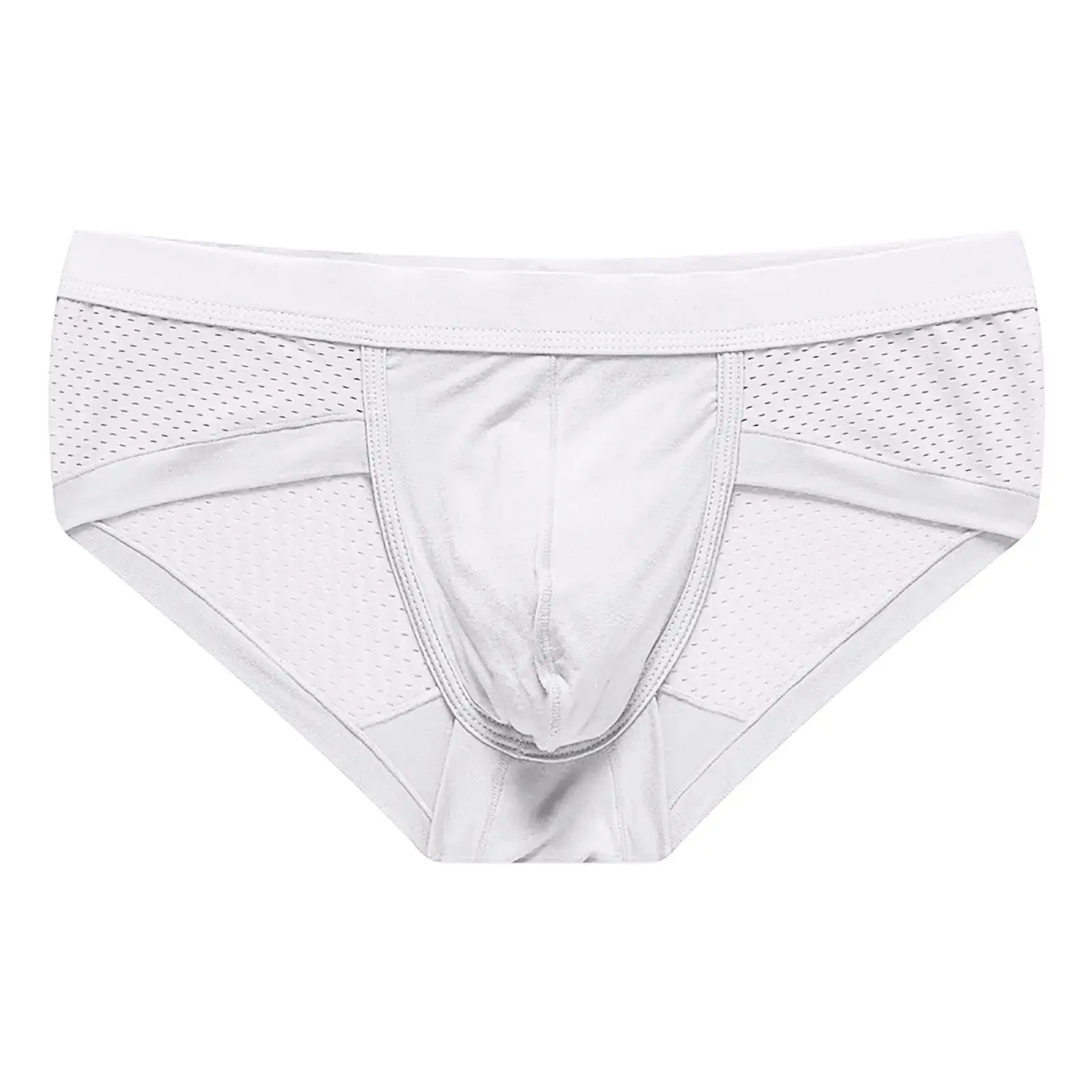 Sous-vêtements pour hommes pur coton respirant garçons ample grande taille sport caleçon à Angle plat — image 6