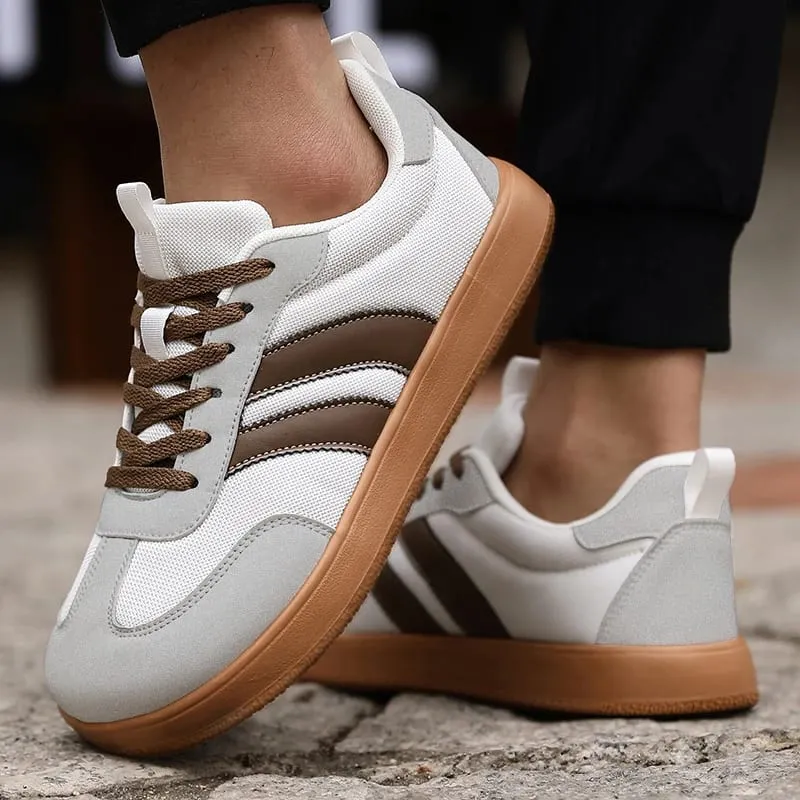 Men's Breathable Zero Drop Walking Shoes Fashion Casual Sneakers Non-Slip Running Shoes Back To School Training Shoes Unisex
