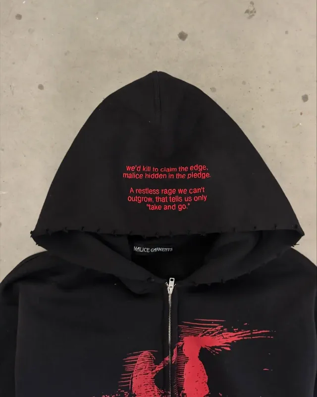Y2K Retro Grunge Hip Hop Zip Up Hoodie Gothic μοτίβο Μεγάλα φαρδιά φούτερ Harajuku Γυναικεία streetwear Ανδρικά ρούχα