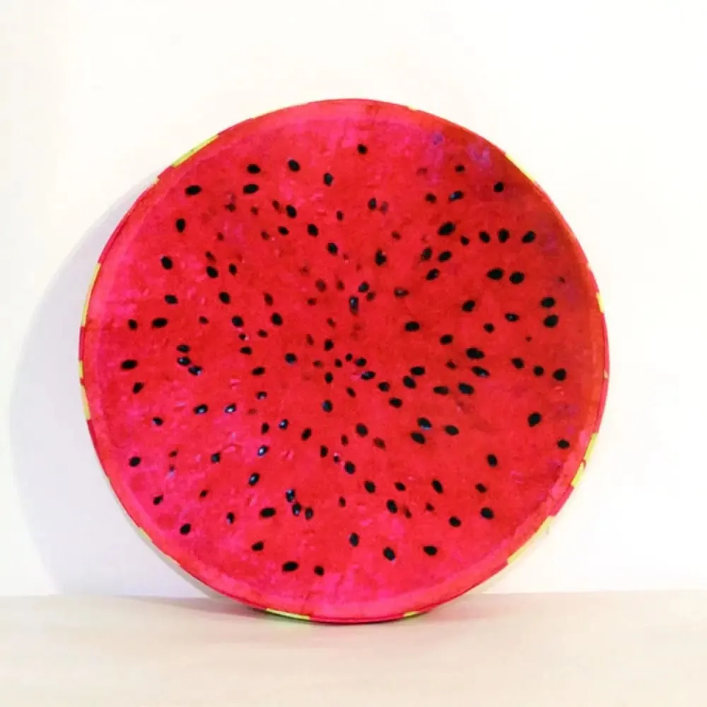 Kindergarten Soft Sofa Pillow Funny Fruit Seat Pads Chair Cushions Seat Pads Round Pillow